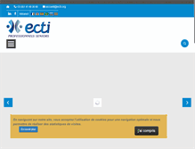 Tablet Screenshot of ecti.org